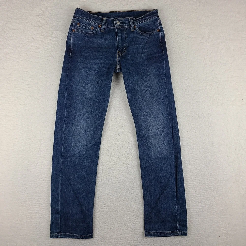 Levi's 511 Jeans Mens 28x30‎ Blue Slim Fit Dark Wash Denim